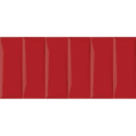 Эволюшн облицовочная плитка рельеф кирпичи красный (EVG413) 20x44