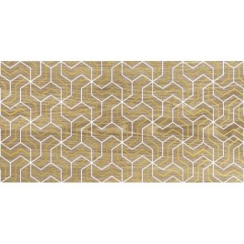 Генезис Фрактал Декор тёмно-бежевый 30х60