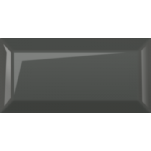 Плитка настенная Metrotiles Темно-серый грань 10х20