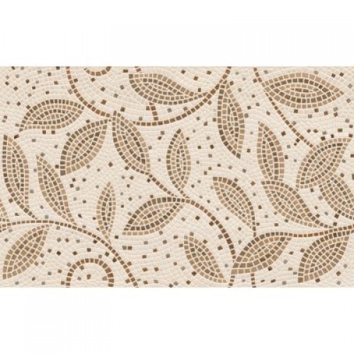 Плитка настенная Travertine mosaic коричневый декор