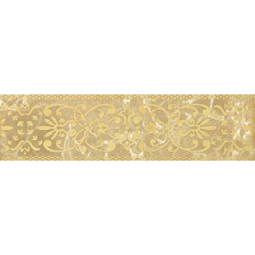 Bohemia Бордюр бежевый 01 6,5х25