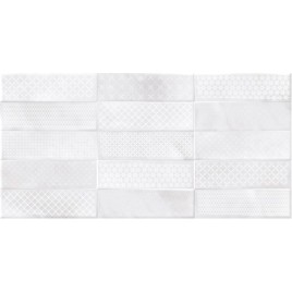 Карли облицовочная плитка рельеф кирпичи декорированная светло-серый (CSL524D) 29,8x59,8