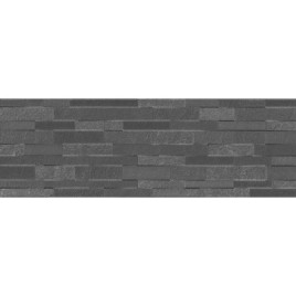 Гренель Плитка настенная серый темный структура обрезной 13055R 30х89,5