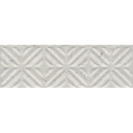 Карму Бордюр серый светлый матовый обрезной 11209R\4 9,6х30