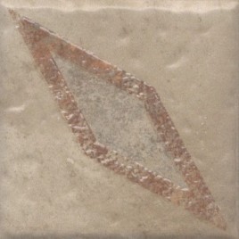 Спартель Декор 2 бежевый матовый KMD3STA036GN 9,8x9,8x0,7