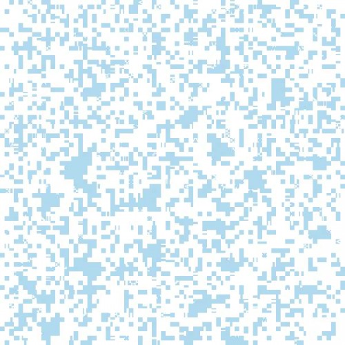 5099 плитка настенная Калейдоскоп голубой