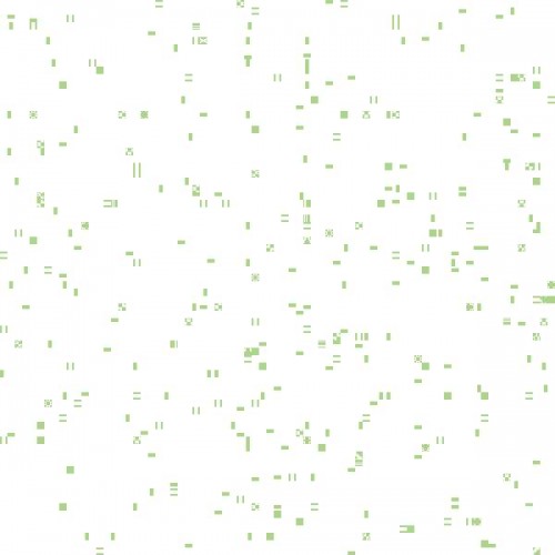 5111 плитка настенная Калейдоскоп зеленый