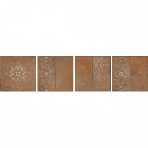 Каменный остров Керамогранит коричневый декорированный SG926400N   30х30 (Малино)