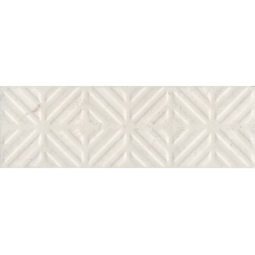 Карму Бордюр бежевый светлый матовый обрезной 11208R\4 9,6х30