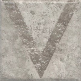 Спартель Декор 1  серый матовый KMD3STA035GN 9,8x9,8x0,7