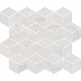 T017\14003	 Декор Греппи белый мозаичный