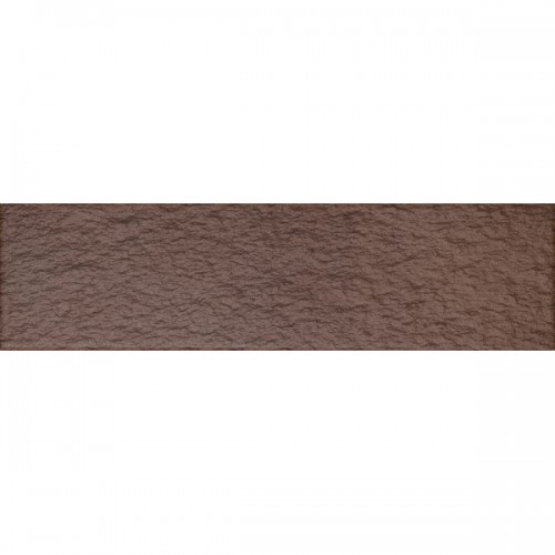 Клинкерная плитка Амстердам 4 рельеф коричневый 24,5х6,5 (0,54м2/58,32м2)