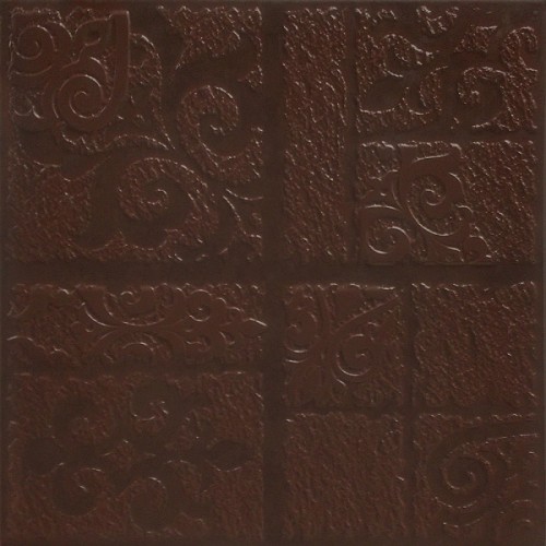 Клинкерная плитка Каир 4Д коричневый 29,8х29,8 (1,51м2/75,5м2/50уп)