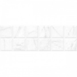 Настенная плитка Монте 7Д белый 30х90