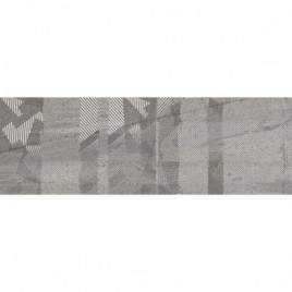 Настенная плитка Самум 2Д темно-серый 30х90