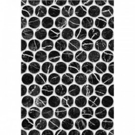 Плитка настенная Помпеи 1 тип 1 черный