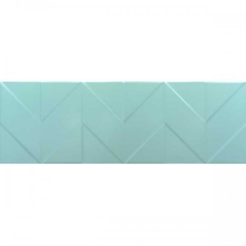 Плитка настенная Танага 4Д голубой 25х75