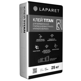 Плиточный клей  LAPARET Титан/Titan 25 кг