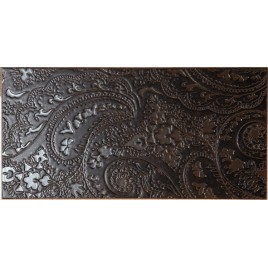 Decor Cachemir Neo черный Декор 25х50