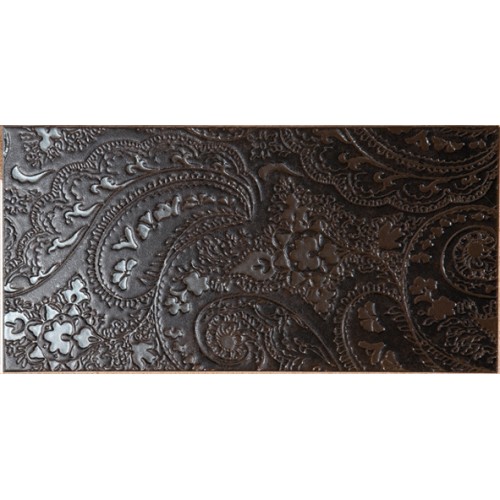 Decor Cachemir Neo черный Декор 25х50