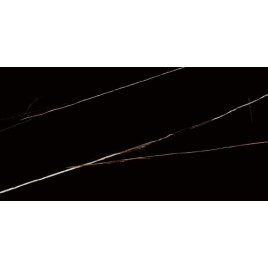 Лава Блэк Керамогранит черный 60х120 полированный