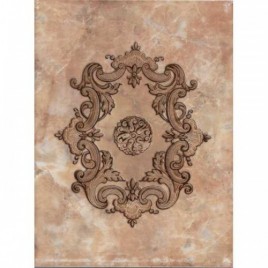 Декор Капри коричневый  (1634-0092)