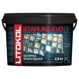 STARLIKE EVO Эпоксидная затирка S.125 Grigio Cemento 2,5kg