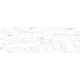 Лорд Декор мозаичный белый ММ60126 20х60 глянцевый