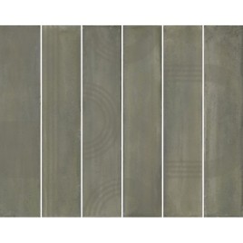 Мажорель Панно зелёный глянцевый KMP3STA003RN6X 36x28,5x1 (из 6 частей 6х28,5)