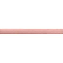 Монфорте Бордюр розовый структура обрезной LSA012R 3,4х40