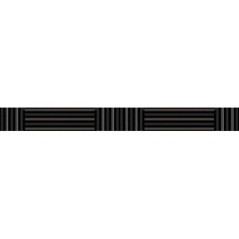 Олимпус Расе Декор чёрный 25х50