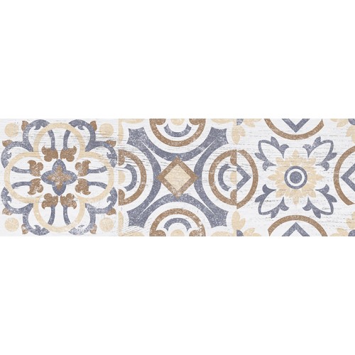 Pub Плитка настенная белый узор 17-00-01-1196 20х60