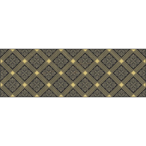 Royal Декор чёрный 20х60