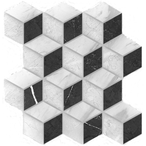 Royal Stone Вставка мозаика многоцветный (A-RS2L451G) 28x27