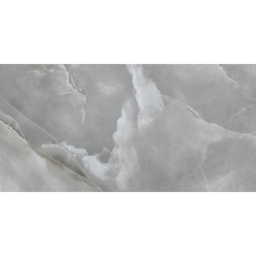 Сноуи Найт Керамогранит серый 60х120 полуполированный блестящий