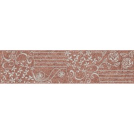 Спацио Бордюр н/п коричневый (SZ5R112) 11х44