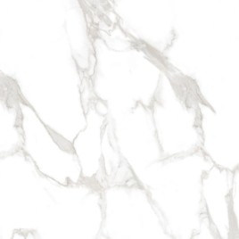 Статуарио Пёфект Сильвер Керамогранит белый 80х80 полированный