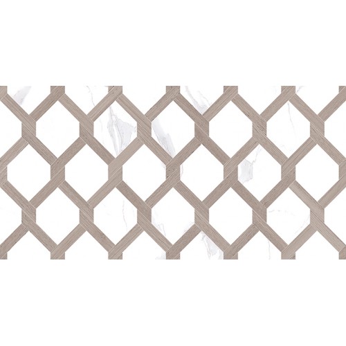 Statuario Плитка настенная табачный узор 08-00-17-2466 20х40