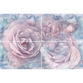 Табу Дискрет Декор белый 30х60