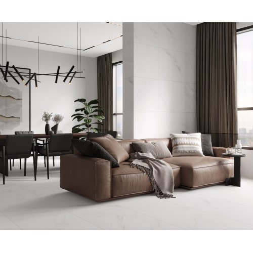 Тендернесс Керамогранит белый 60х60 матовый