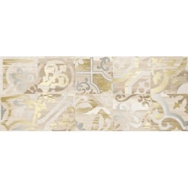 Уливо Фреска Декор бежевый 20х50