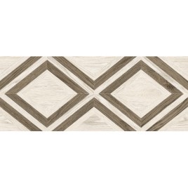 Wisdom Плитка настенная бежевый узор 20х50