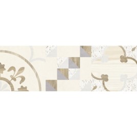 Woody Плитка настенная бежевый узор 25х75