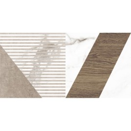 Savage Плитка настенная коричневый узор 34079 25х50