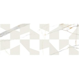 Champagne Mosaic Декор белый 20х50