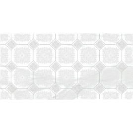 Olimpus Grand Декор белый 25х50