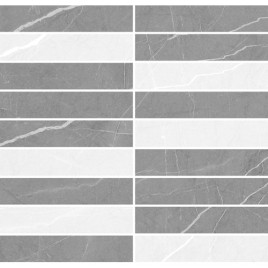 Rubio Мозаика микс серый 28,6х29,8