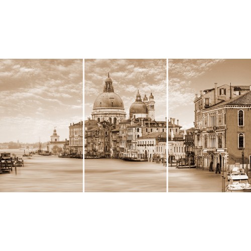 Venice Панно стекло из 3-х плиток 75х40