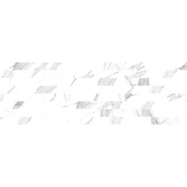 Вива Декор мозаичный белый ММ60152 20х60 глянцевый