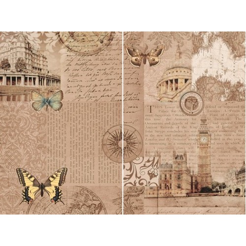 Вояж Панно P2-1D179 40х30 (из 2-х пл.)